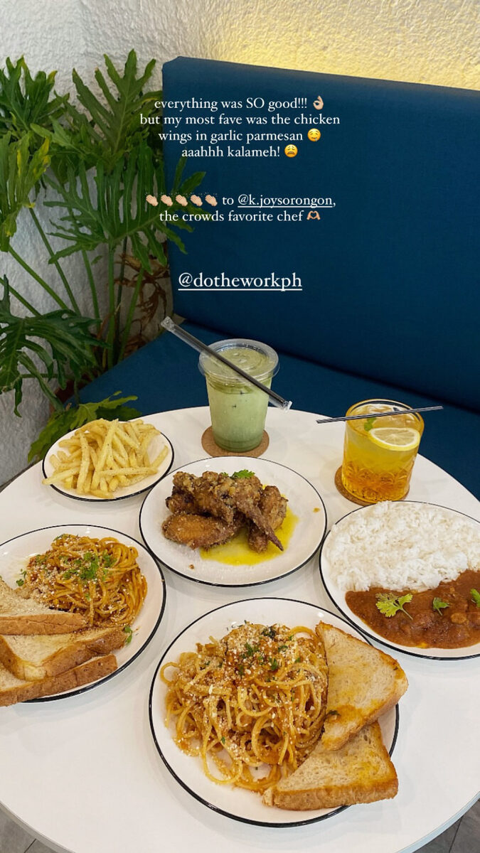 Delicious food at DoTheWork