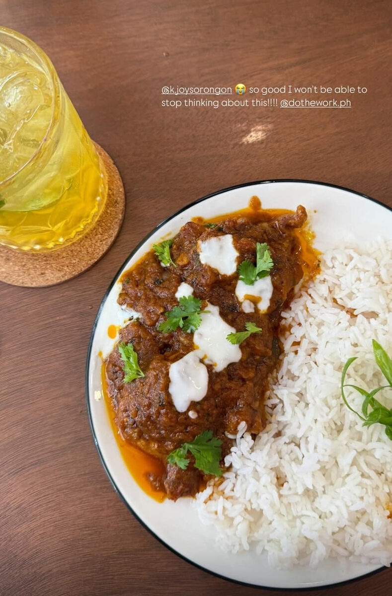 Food at DoTheWork cafe